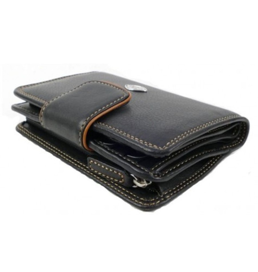 Accessories Shoesissime Wallets | The Trend 588356-87 Black