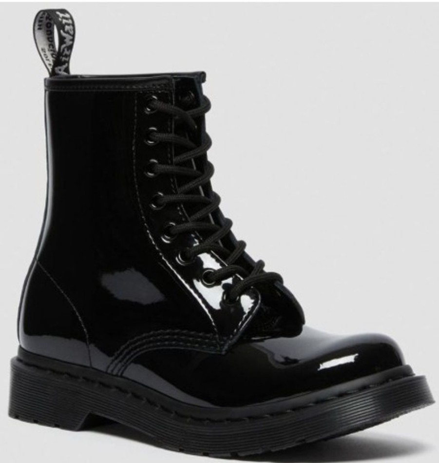 Women'S Shoes Shoesissime Fall Boots | Dr. Martens 1460 Mono 26728001 Black Varnish