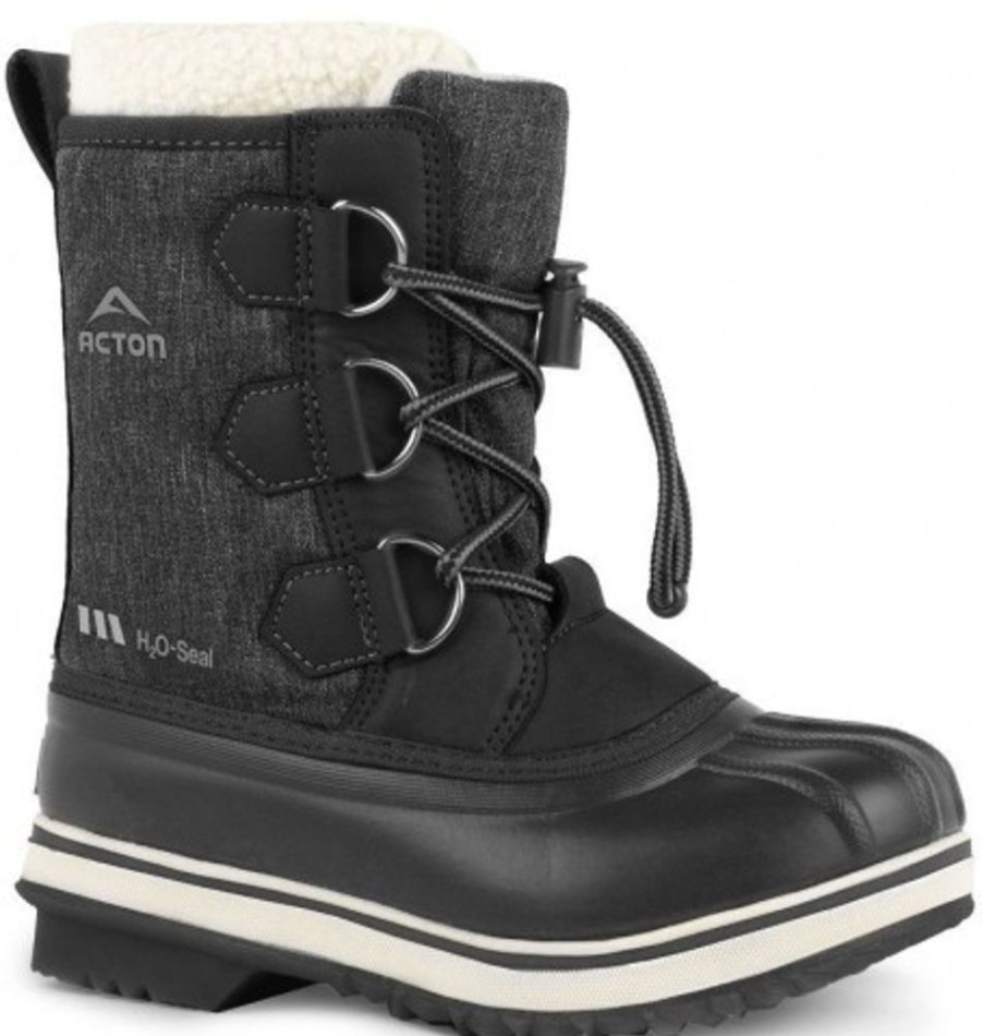 Kids Shoes Shoesissime Winter Boots | Acton Tom A8381 Black