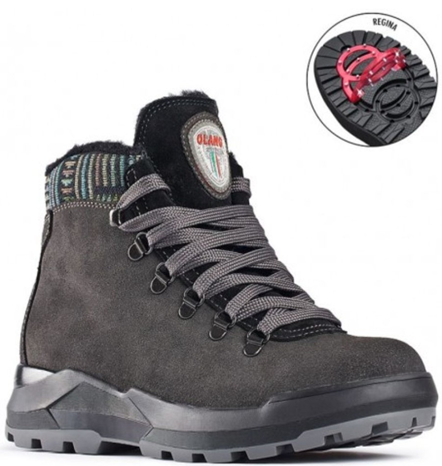 Women'S Shoes Shoesissime Winter Boots | Olang Parigi Silver Grey