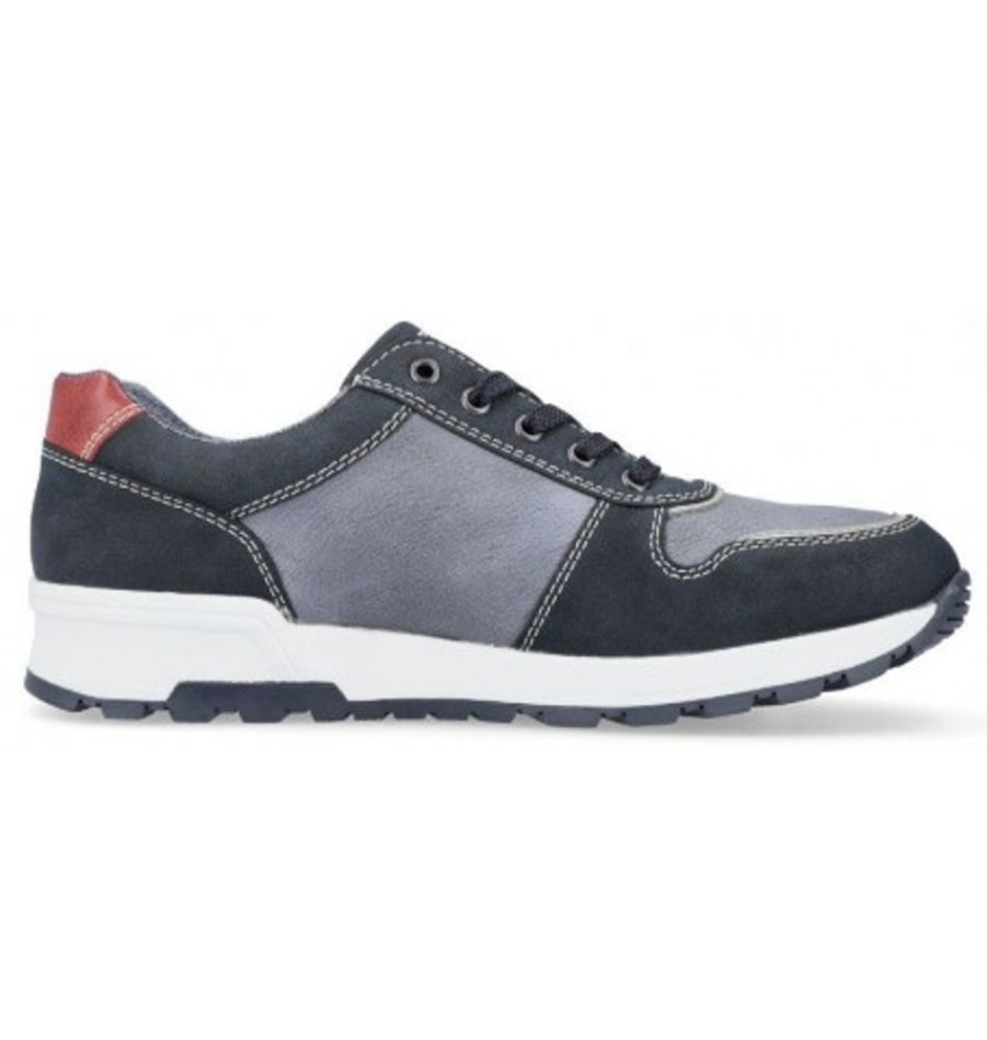 Men'S Shoes Shoesissime Casual Shoes | Rieker 15116-14 Blue