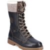 Women'S Shoes Shoesissime Winter Boots | Rieker - Remonte D9379-01 Black