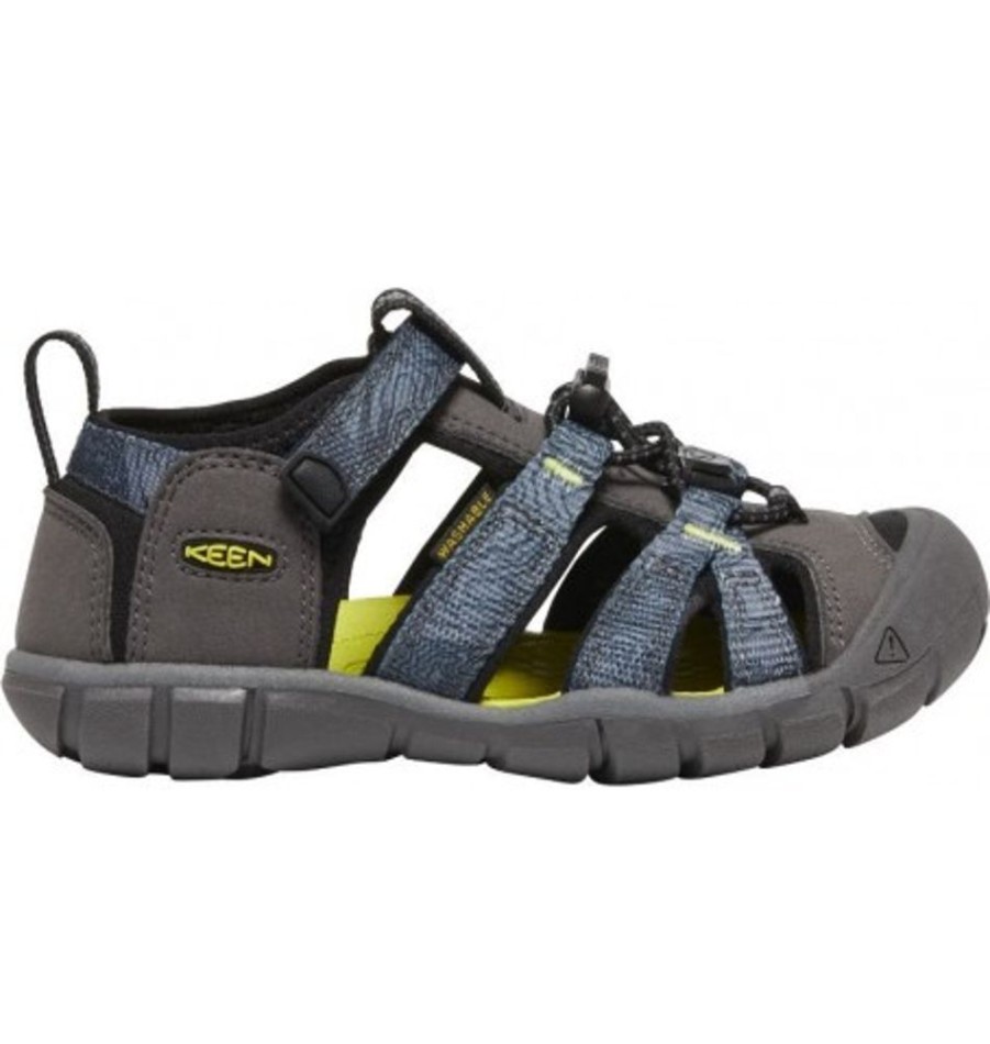 Kids Shoes Shoesissime Sandals | Keen Seacamp Ii Cnx (Grandeur 8-10) 1026318 Silver Grey