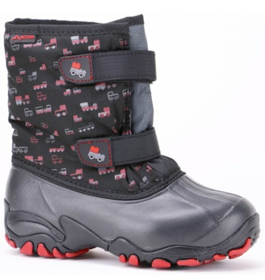 Kids Shoes Shoesissime Winter Boots | Acton Giggle A8329 Black