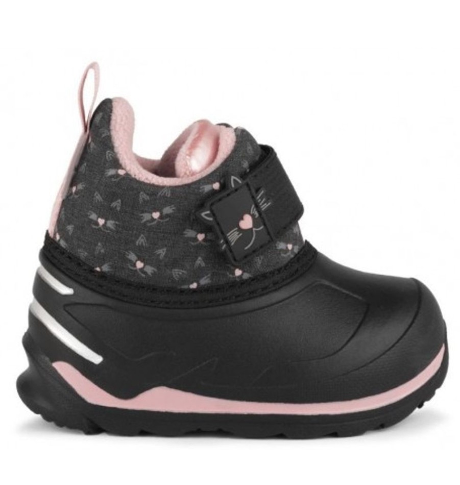 Kids Shoes Shoesissime Fall Boots | Acton Duckies A8585 Black