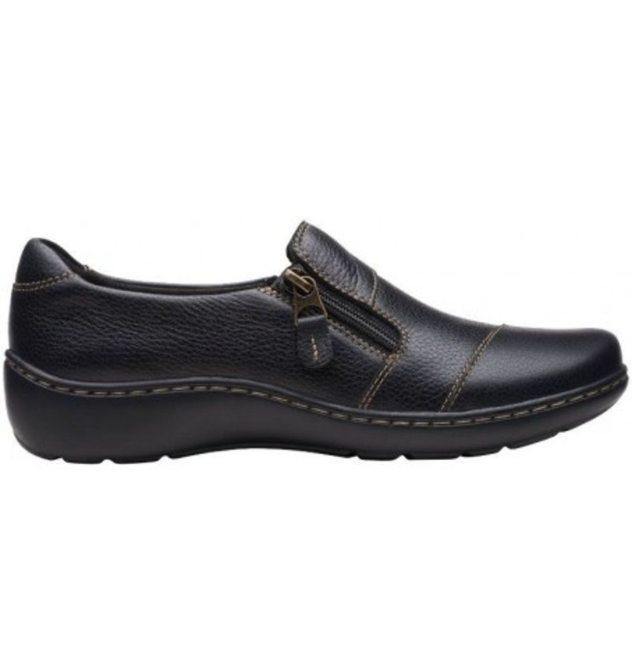 Women'S Shoes Shoesissime Shoes | Clarks Cora Harbor 26168467 Black