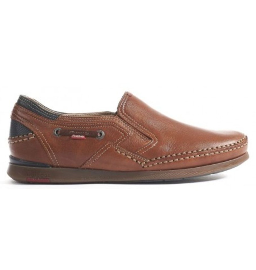 Men'S Shoes Shoesissime Casual Shoes | Dorking - Fluchos 9883 Tan