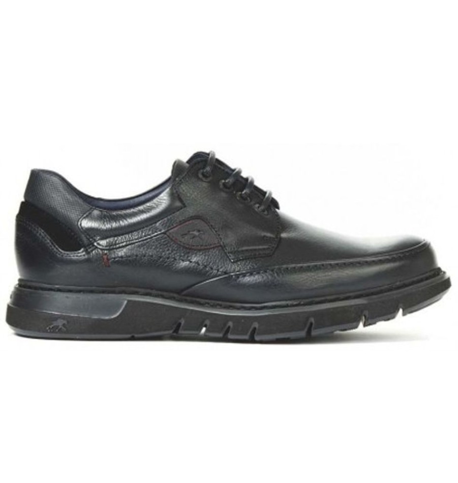 Men'S Shoes Shoesissime Dress Shoes With Laces | Dorking - Fluchos F0248 Black