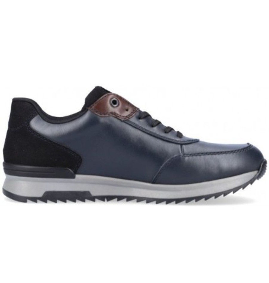 Men'S Shoes Shoesissime Casual Shoes | Rieker 16107-14 Blue