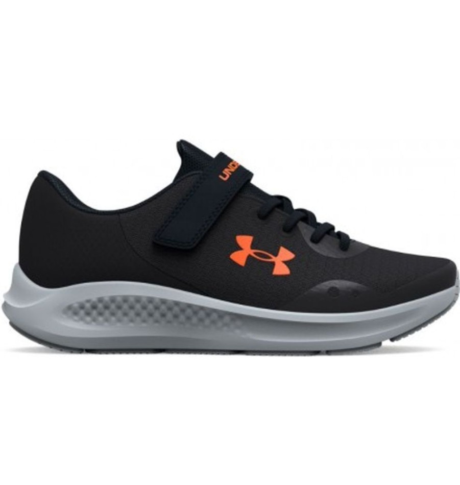 Kids Shoes Shoesissime Sneakers/Shoes | Under Armour Bps Pursuit 3 Ac 3024988 Silver Grey