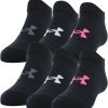 Accessories Shoesissime Girls | Under Armour Essential 2.0 No Show Black