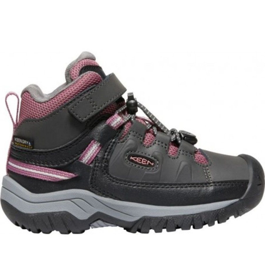 Kids Shoes Shoesissime Winter Boots | Keen Targhee Mid Wp 1020130 Black