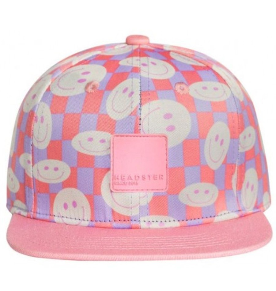 Accessories Shoesissime Girl | Headster Kids Smiley Snapback Ptsbsu2310 Multi