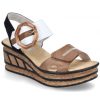 Women'S Shoes Shoesissime Sandals | Rieker 68176-64 Tan