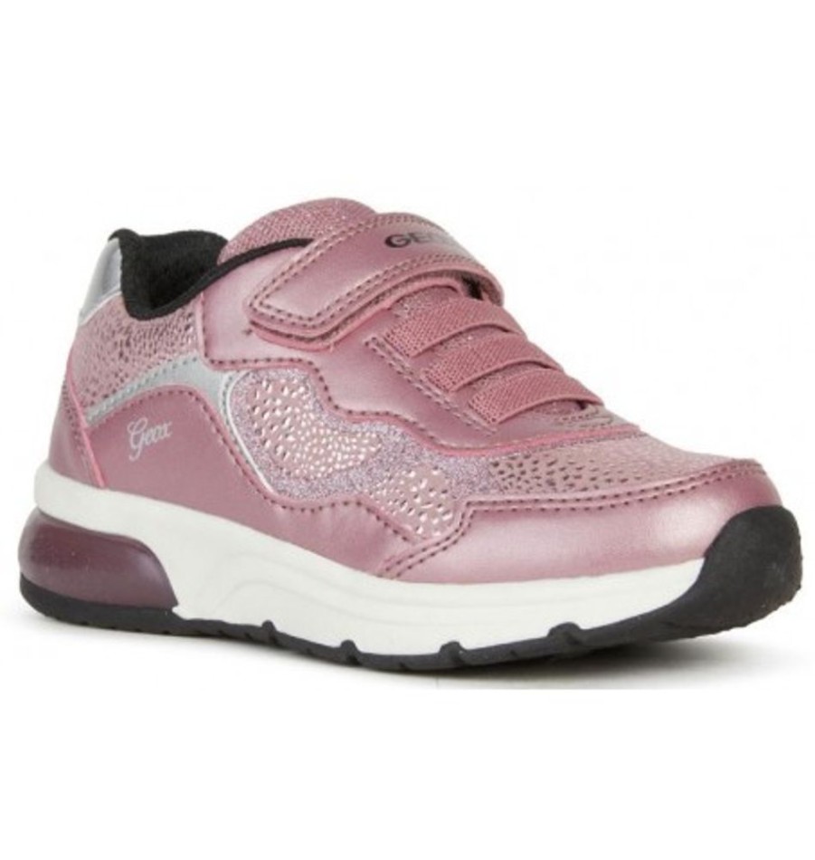 Kids Shoes Shoesissime Sneakers/Shoes | Geox Spaceclub G.C J268Vc Pink