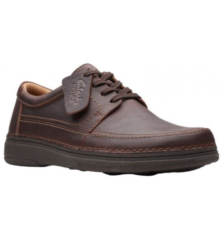 Men'S Shoes Shoesissime Casual Shoes | Clarks Nature 5 Lo 26168614 Brown