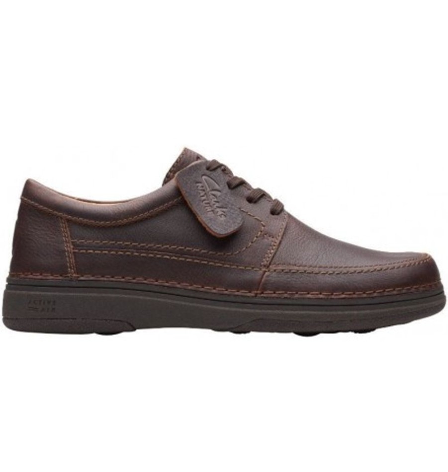 Men'S Shoes Shoesissime Casual Shoes | Clarks Nature 5 Lo 26168614 Brown