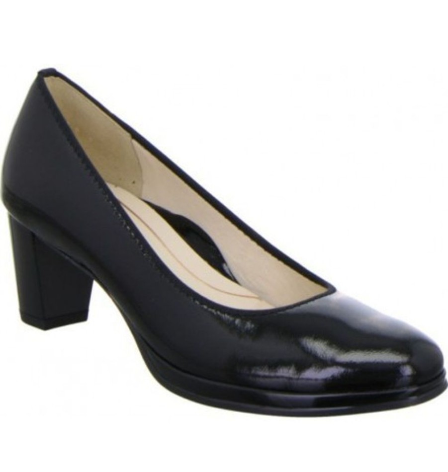 Women'S Shoes Shoesissime Shoes | Ara 23436 Black Varnish