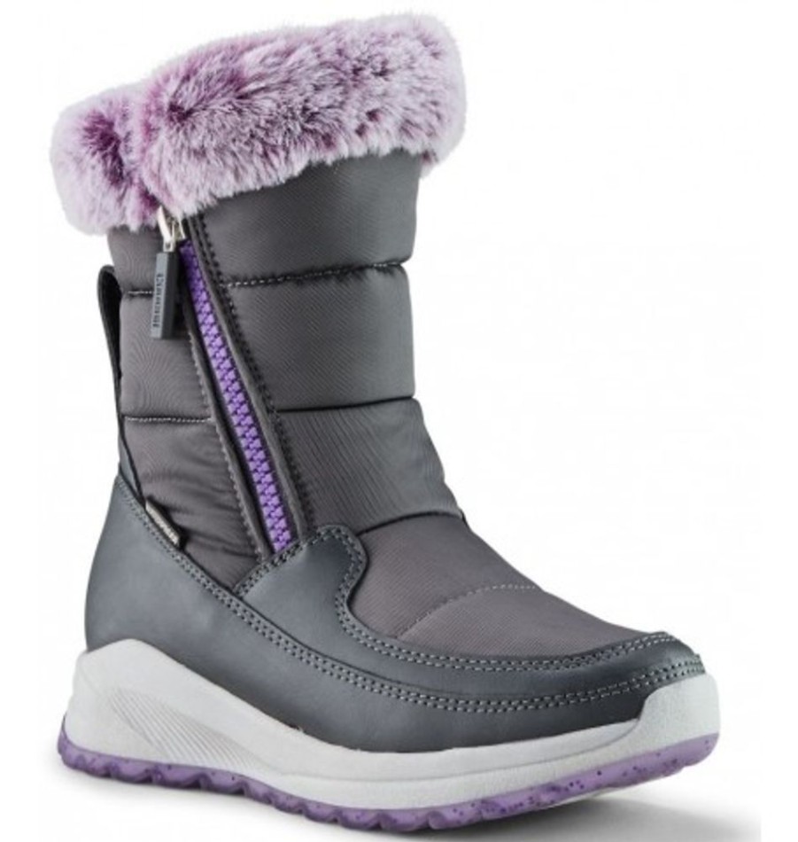 Kids Shoes Shoesissime Winter Boots | Cougar Starla Silver Grey