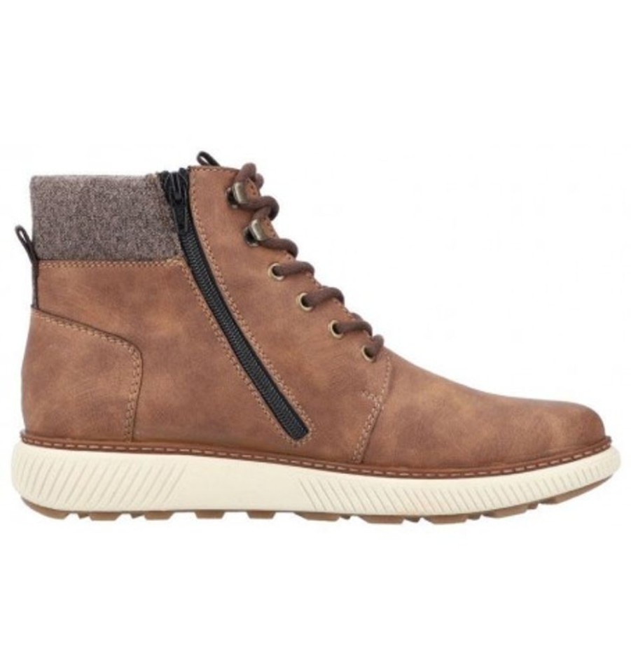 Men'S Shoes Shoesissime Winter Boots | Rieker B3342-24 Brown