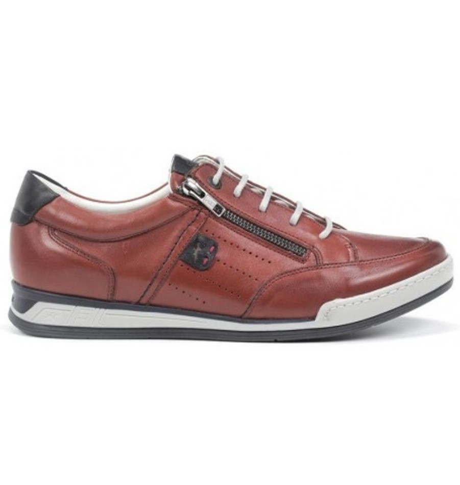 Men'S Shoes Shoesissime Casual Shoes | Dorking - Fluchos F0148 Red