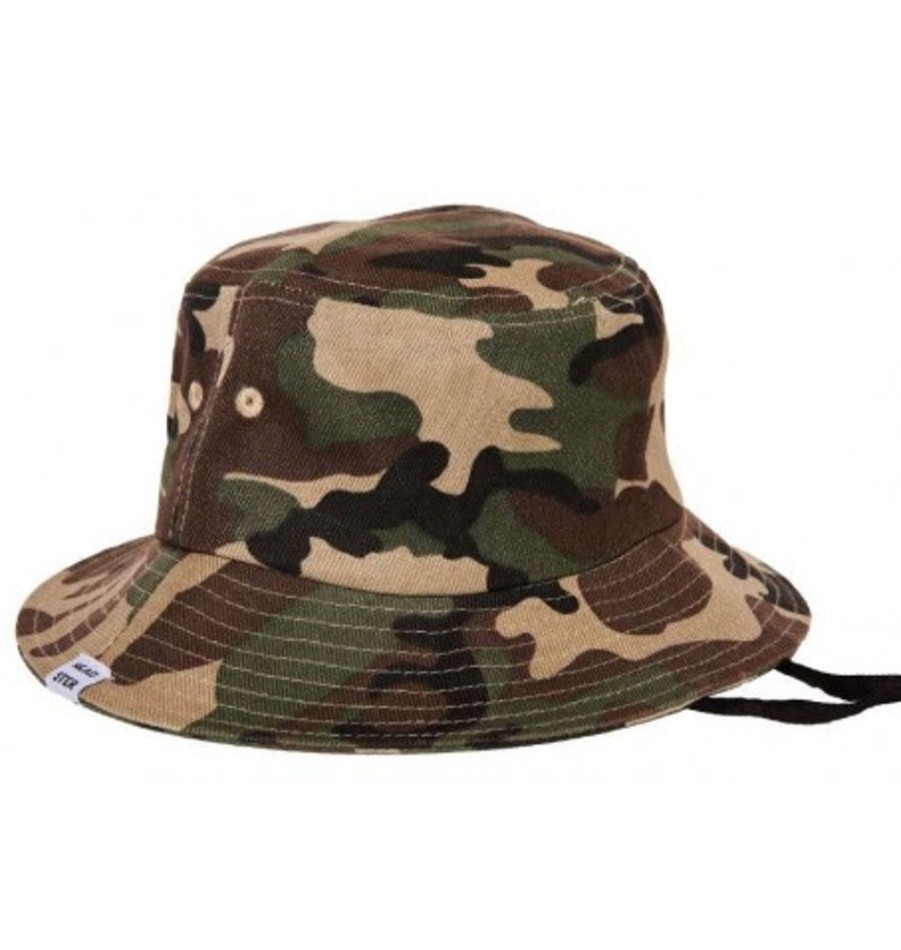 Accessories Shoesissime Boy | Headster Kids Camo Bucket Hat Ptbhsp2210 Multi