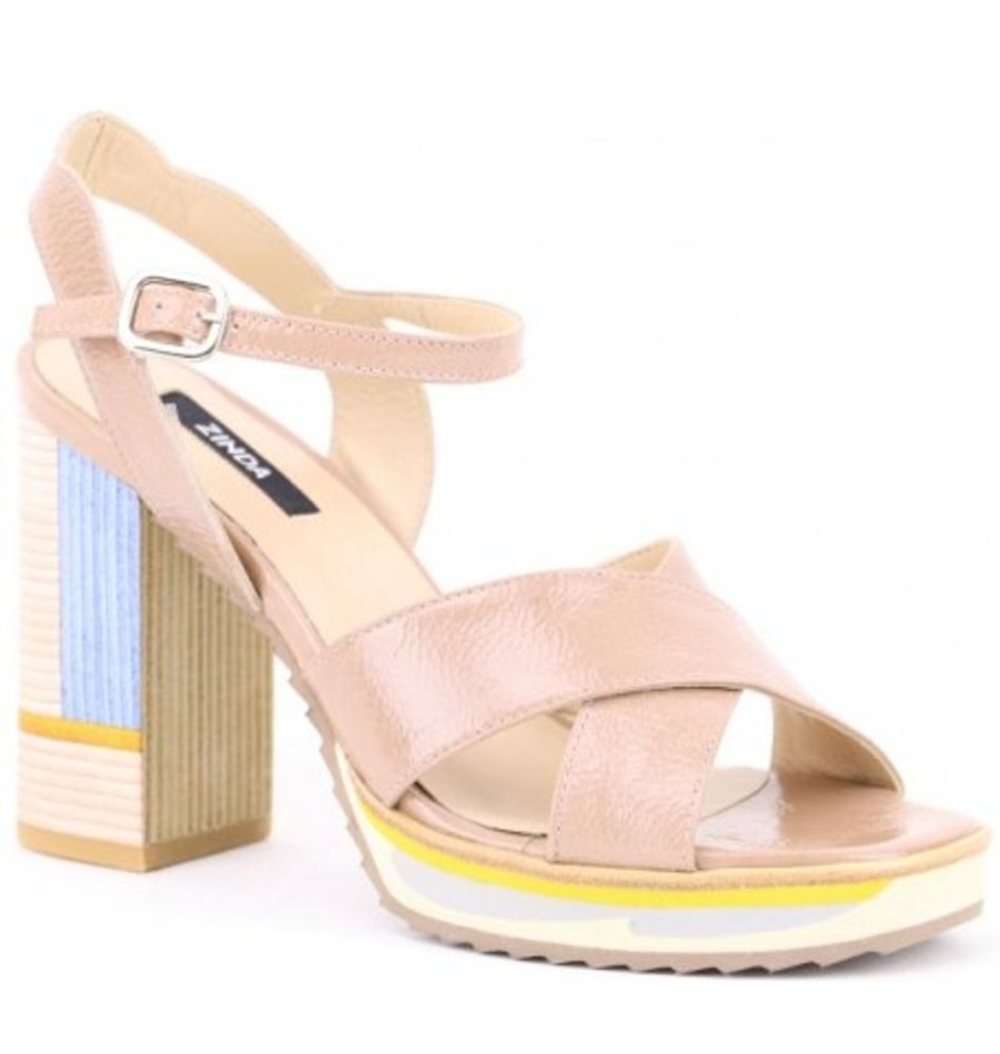 Women'S Shoes Shoesissime Sandals | Zinda 3451 Taupe