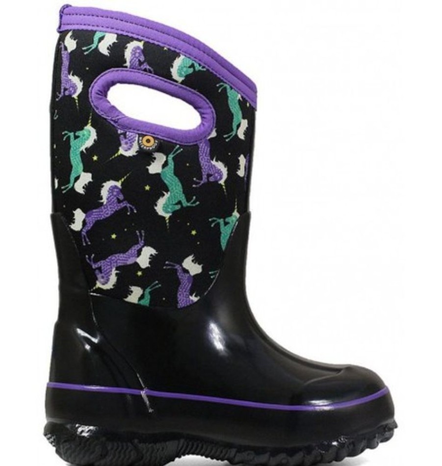 Kids Shoes Shoesissime Winter Boots | Bogs Classic Unicn 72329 Purple