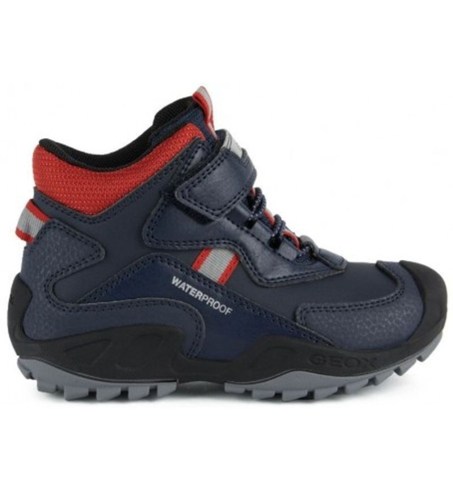 Kids Shoes Shoesissime Fall Boots | Geox N. Savage B.B J261Wb Blue