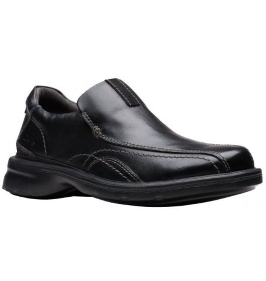 Men'S Shoes Shoesissime Dress Shoes With Laces | Clarks Gessler Step 26171774 Black