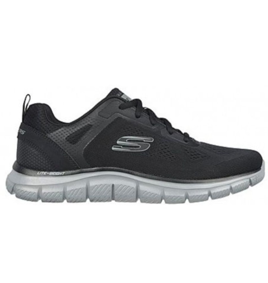 Men'S Shoes Shoesissime Casual Shoes | Skechers Broader 232698 Black