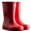 Kids Shoes Shoesissime Rain Boots | Hunter Kids First Classic Gloss Kft5094 Red