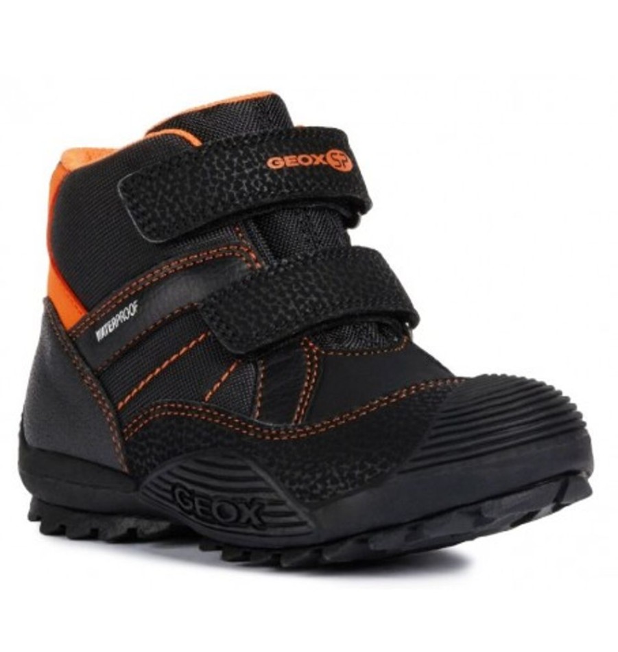 Kids Shoes Shoesissime Fall Boots | Geox Atreus B.B J847Ga Black