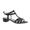 Women'S Shoes Shoesissime Sandals | Un Tour En Ville Vactor Black