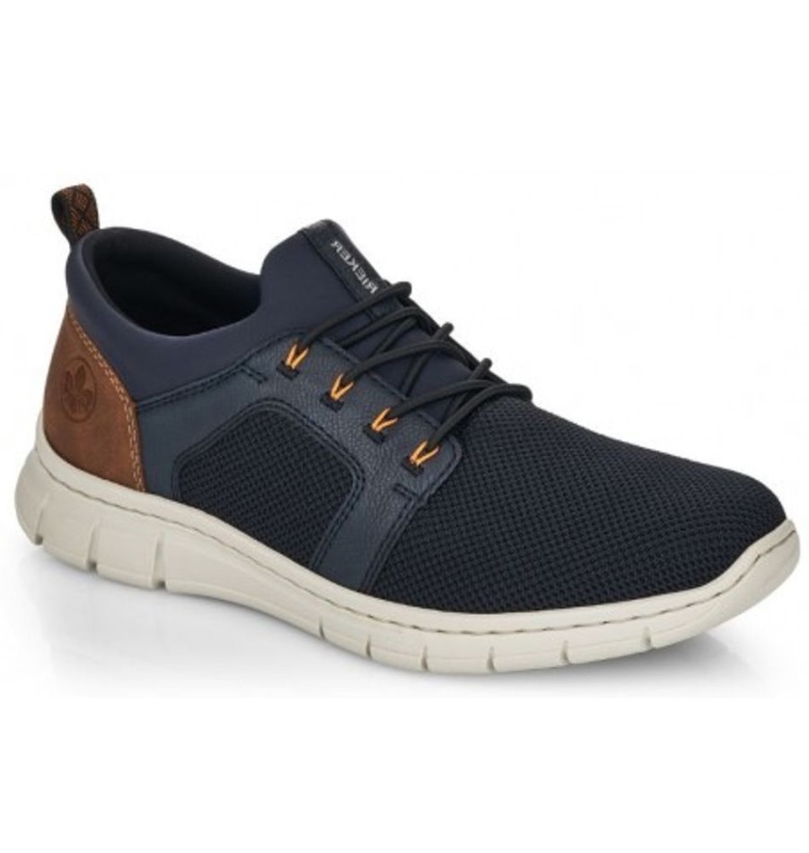 Men'S Shoes Shoesissime Casual Shoes | Rieker B7796-14 Blue