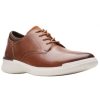 Men'S Shoes Shoesissime Dress Shoes With Laces | Clarks Donaway Plain 26163452 Tan