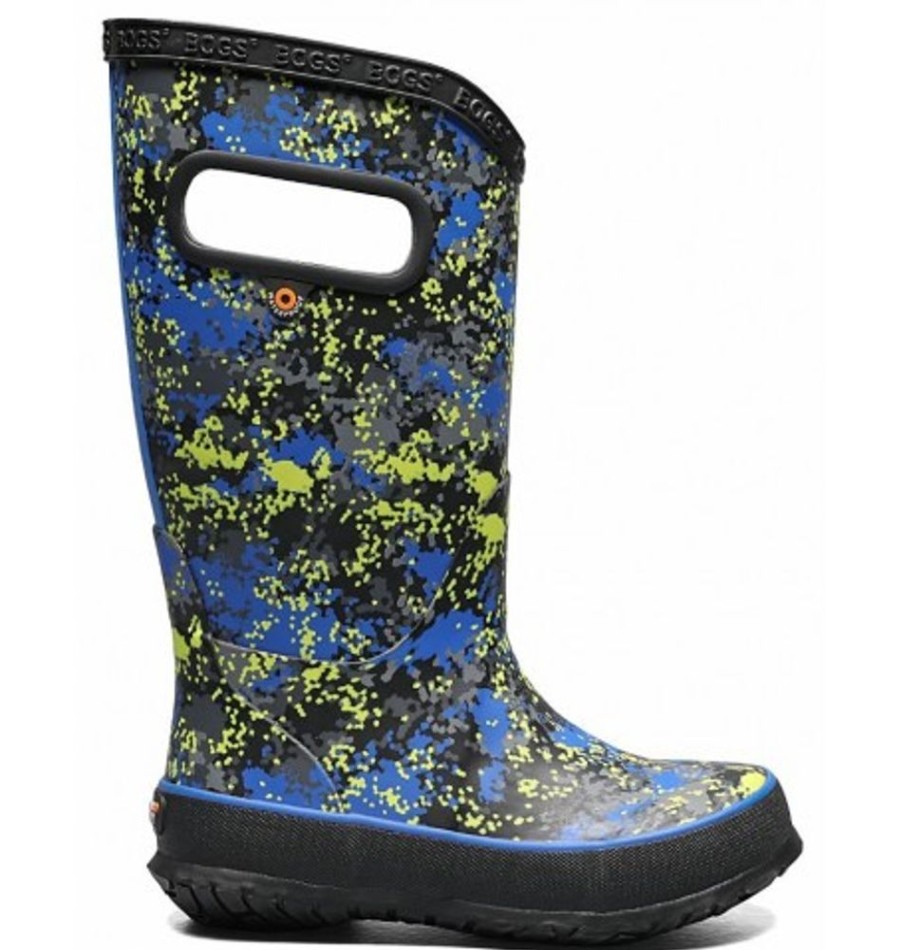 Kids Shoes Shoesissime Rain Boots | Bogs K Rnbt Micrrocam 72665 Blue