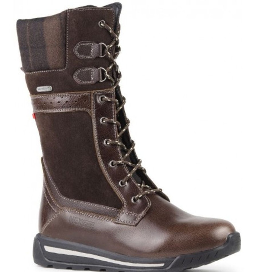 Women'S Shoes Shoesissime Winter Boots | Nexgrip Ice Town 2.0 F704 Brown