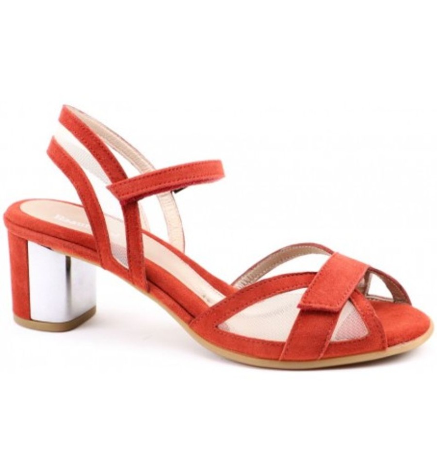 Women'S Shoes Shoesissime Sandals | Beautifeel Sunny 0608 Red