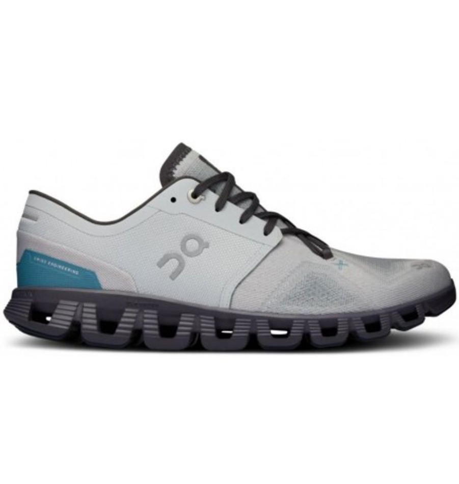 Men'S Shoes Shoesissime Casual Shoes | On Cloudx3 60.98102 Silver Grey