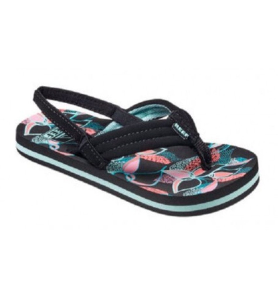 Kids Shoes Shoesissime Sandals | Reef Kids Ahi Ci5821 Ci5822 Black