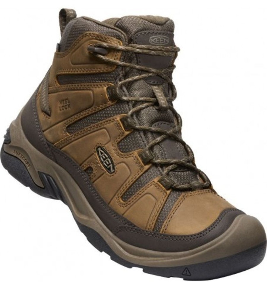 Men'S Shoes Shoesissime Winter Boots | Keen Circadia Mid Wp 1026769 Brown