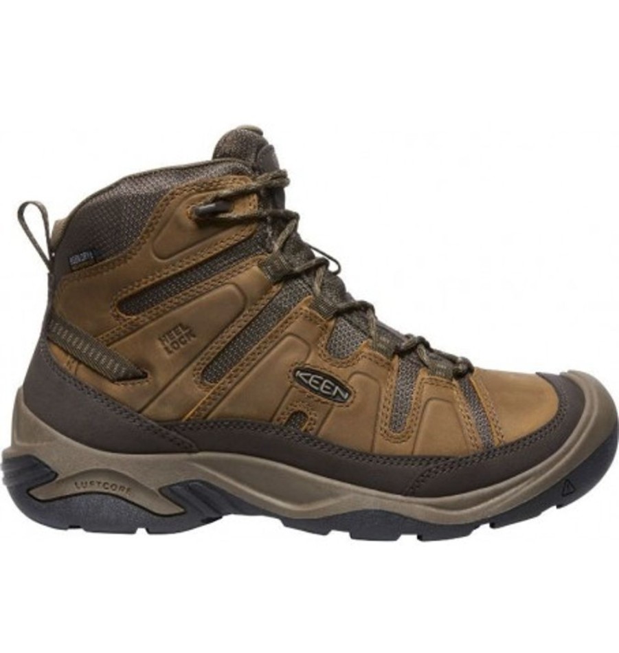 Men'S Shoes Shoesissime Winter Boots | Keen Circadia Mid Wp 1026769 Brown