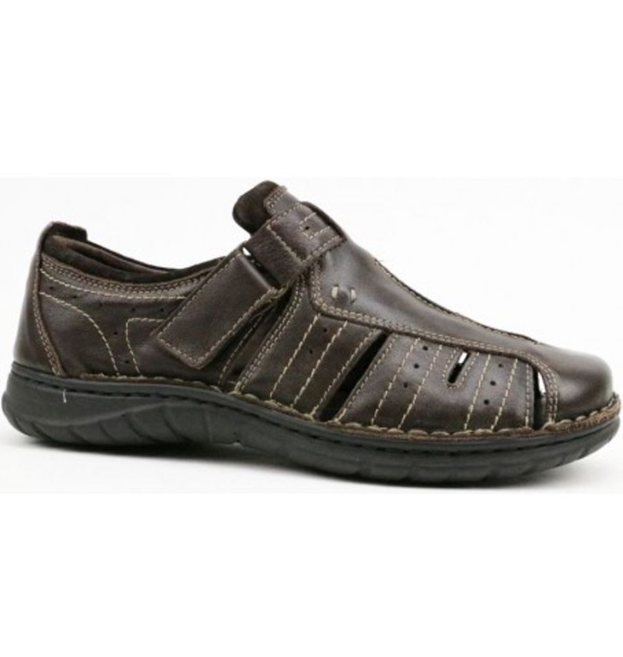 Men'S Shoes Shoesissime Sandals | Collections Bulle 541-25860 Brown