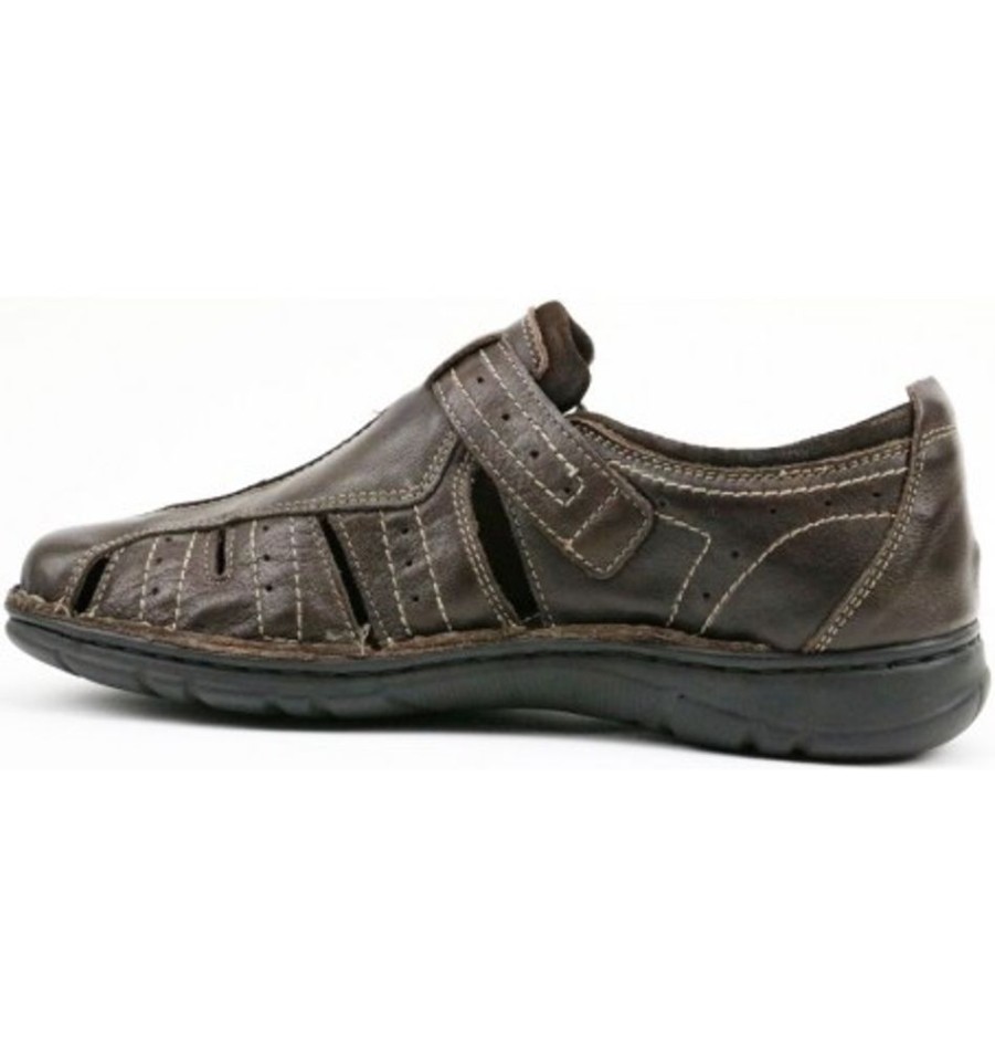 Men'S Shoes Shoesissime Sandals | Collections Bulle 541-25860 Brown