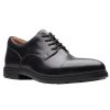 Men'S Shoes Shoesissime Dress Shoes With Laces | Clarks Un Tailor Cap 26144676 Black