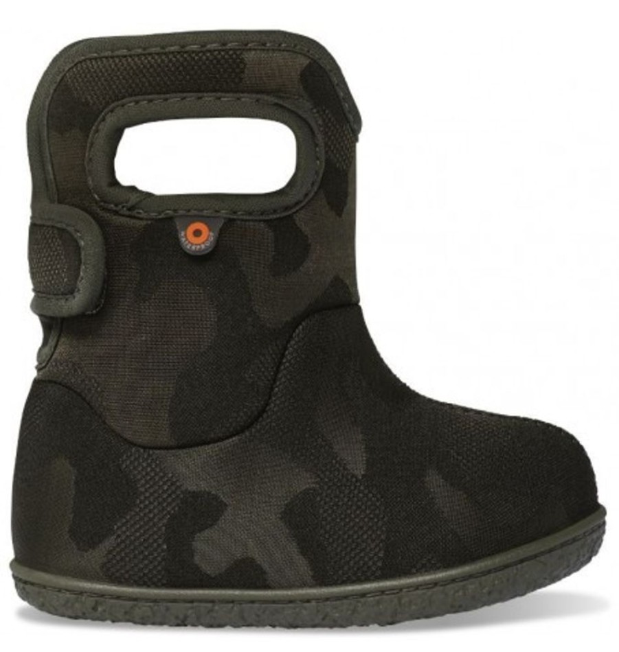 Kids Shoes Shoesissime Fall Boots | Bogs Baby Bogs Tcamo 72742I Green Khaki