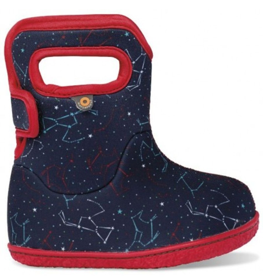 Kids Shoes Shoesissime Fall Boots | Bogs Baby Bogs Cnstl 72738I Red