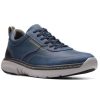 Men'S Shoes Shoesissime Casual Shoes | Clarks Clarkpro Lace 26175194 Blue