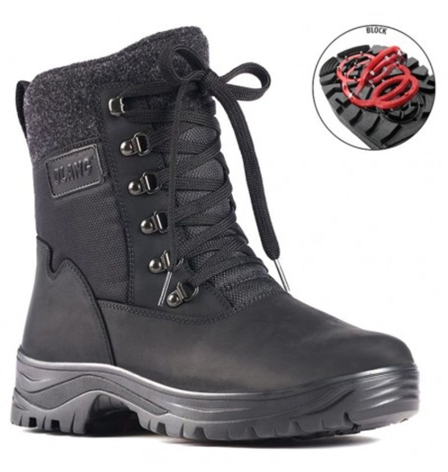 Men'S Shoes Shoesissime Winter Boots | Olang Kursk Black